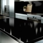black granite