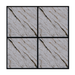 FLOOR TILE - 2X2 FEET - ALEUT ASH - CARVING