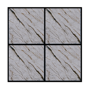 FLOOR TILE - 2X2 FEET - ALEUT ASH - CARVING