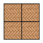 FLOOR TILE - 2X2 FEET - ARISTA ORK - CARVING FINISH