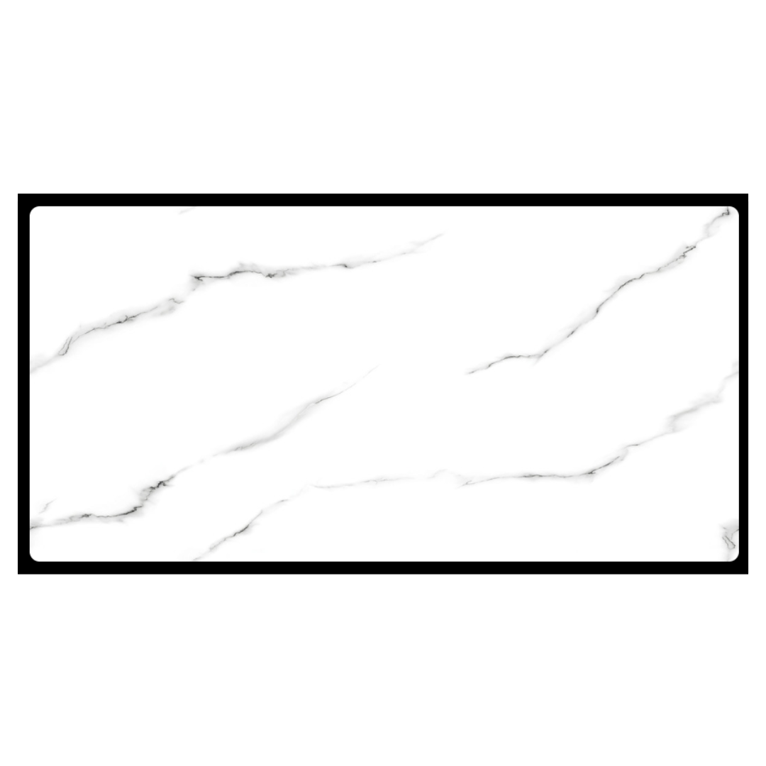 4X2FEET - GLOSSY FINISH - CALACATTA WHITE