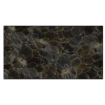 floral black decore