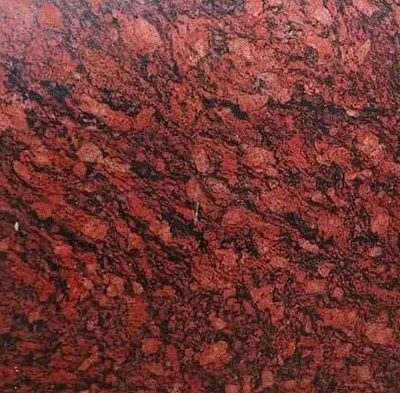 ruby red granite