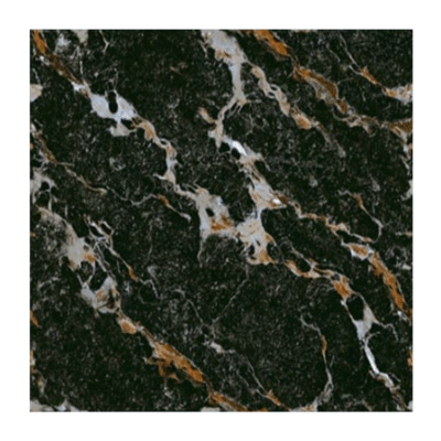 FLOOR TILE - 2X2 FEET - SPARKLE BLACK - CARVING